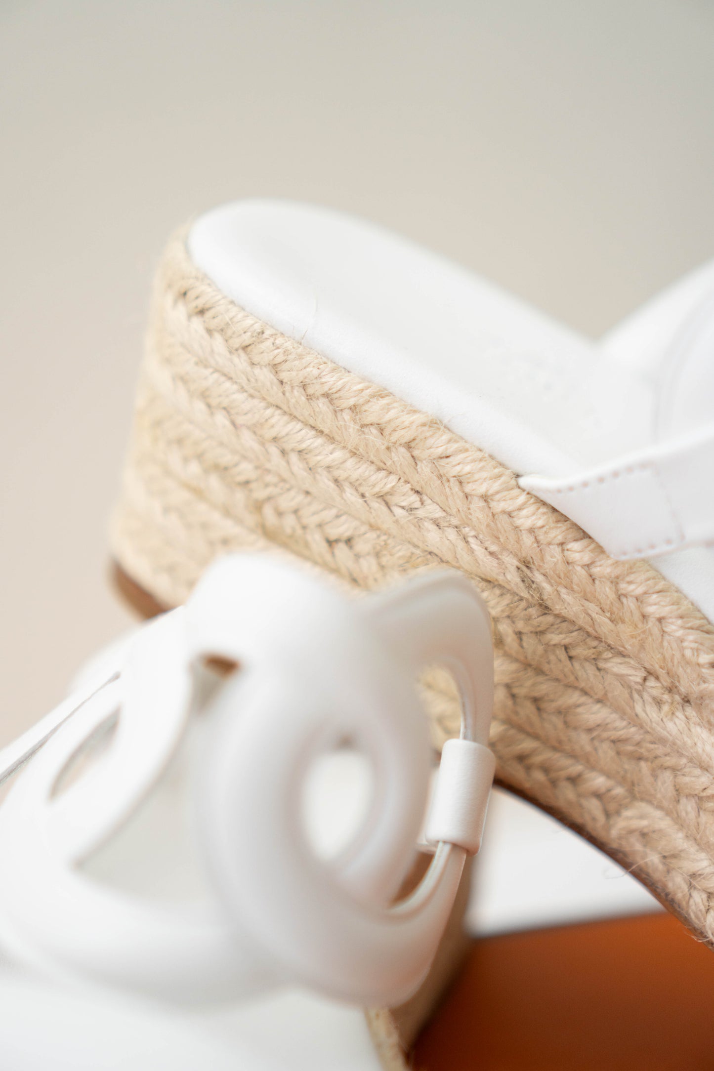 White Ithea 38 Espadrille Sandals