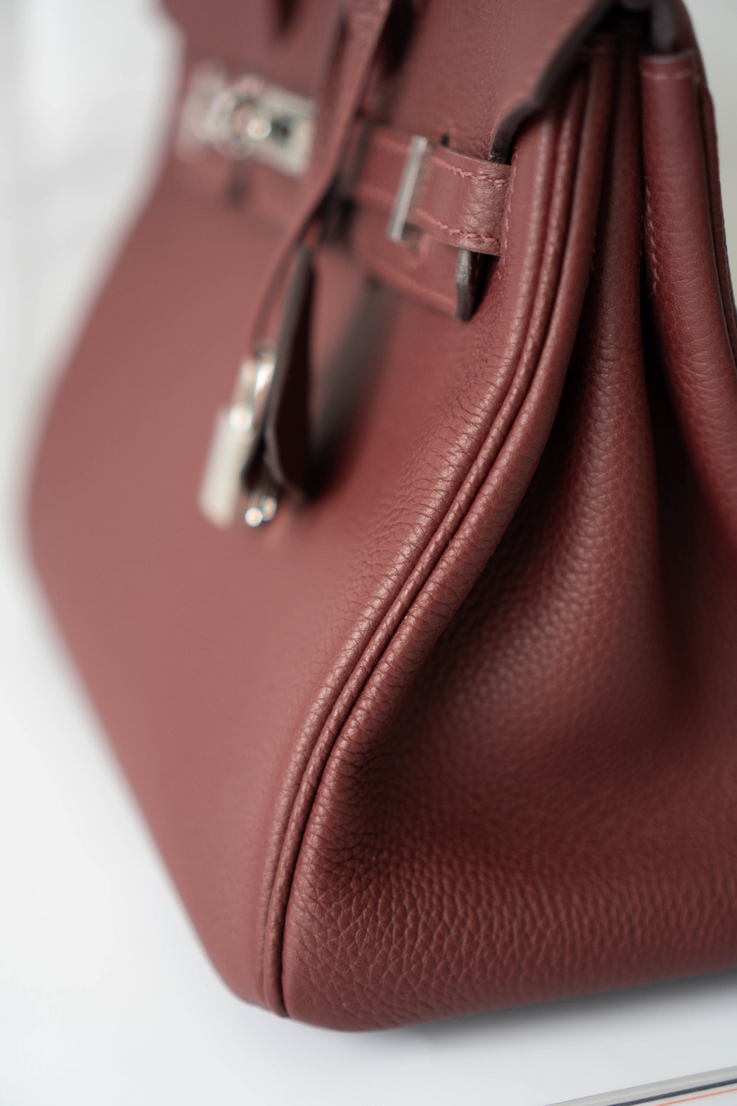 BK 25 – Rouge H Togo with Palladium Hardware