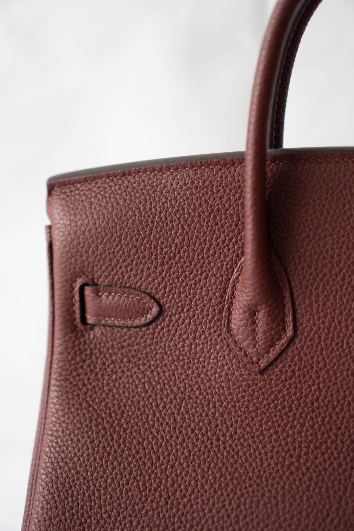BK 25 – Rouge H Togo with Palladium Hardware