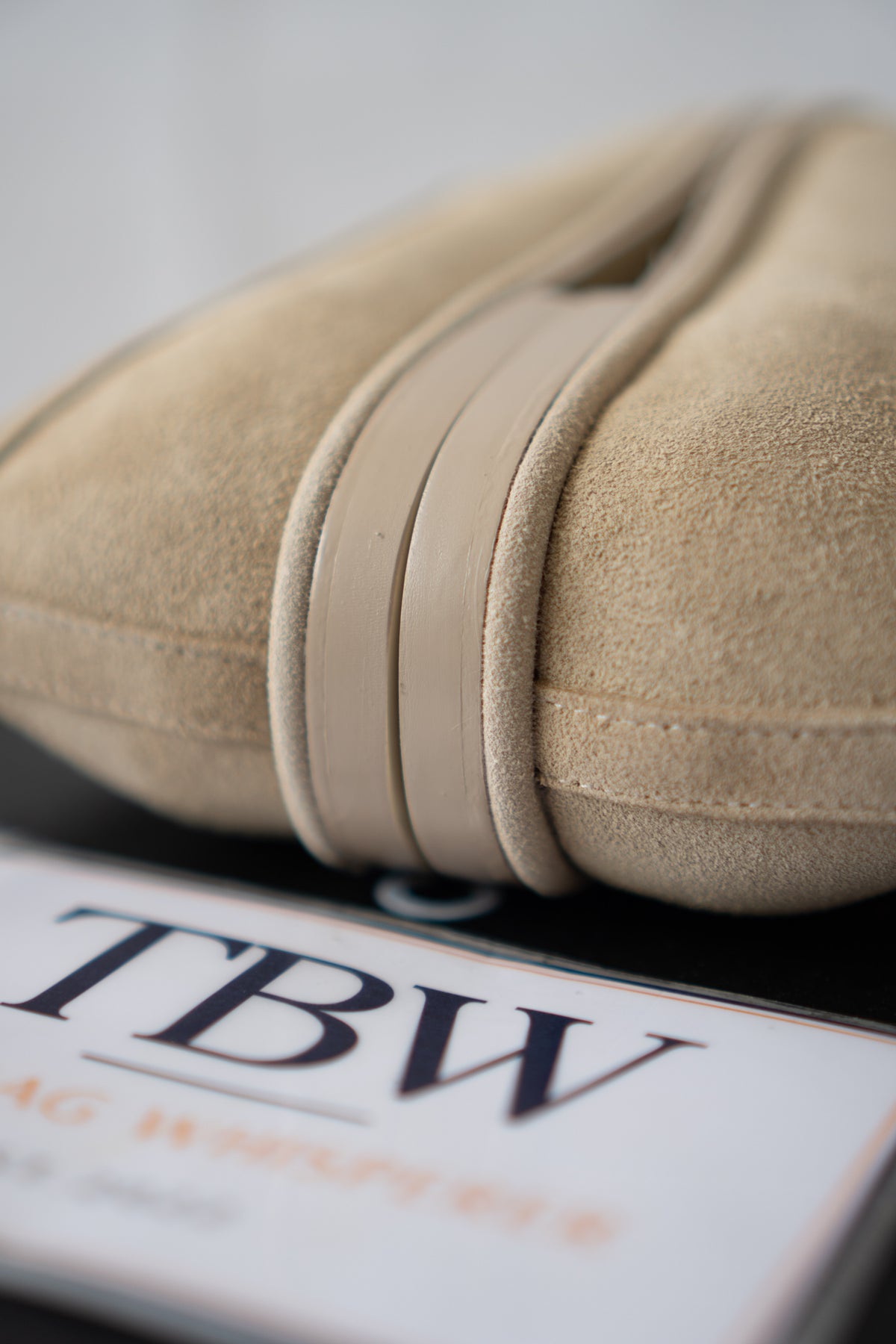 Suede Loafers – Beige Suede