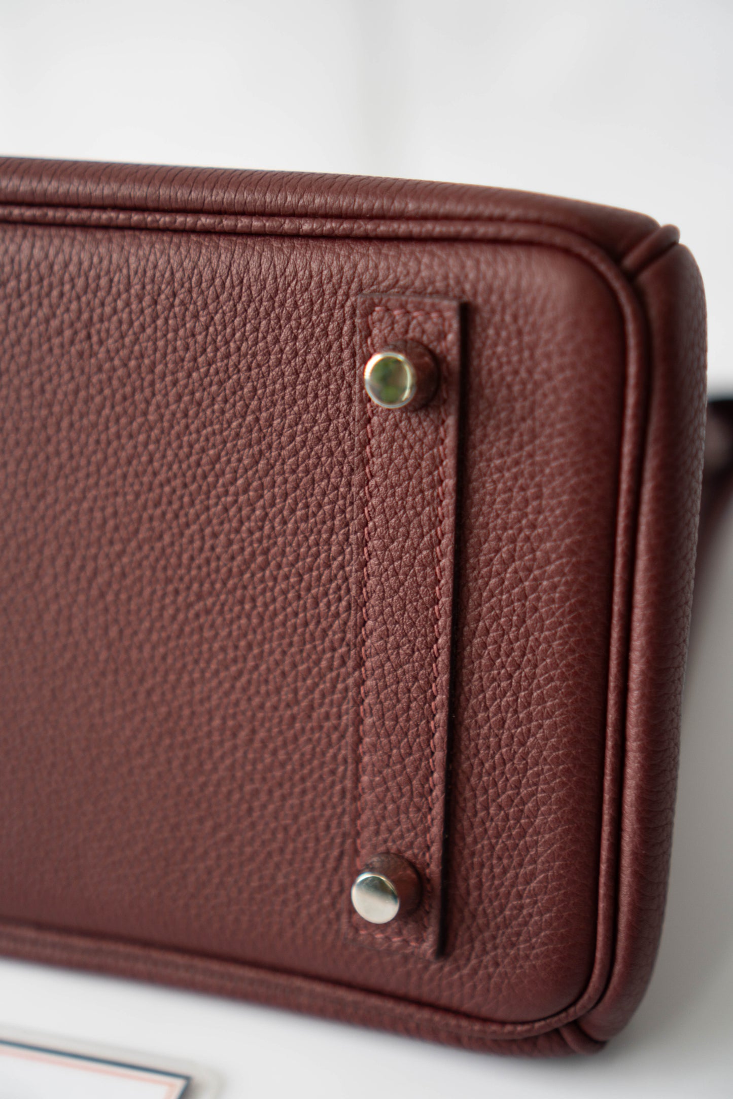 BK 25 – Rouge H Togo with Palladium Hardware