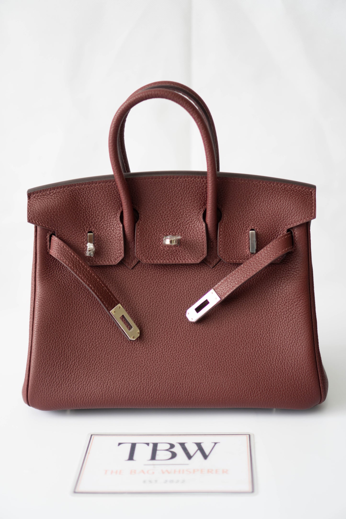 BK 25 – Rouge H Togo with Palladium Hardware