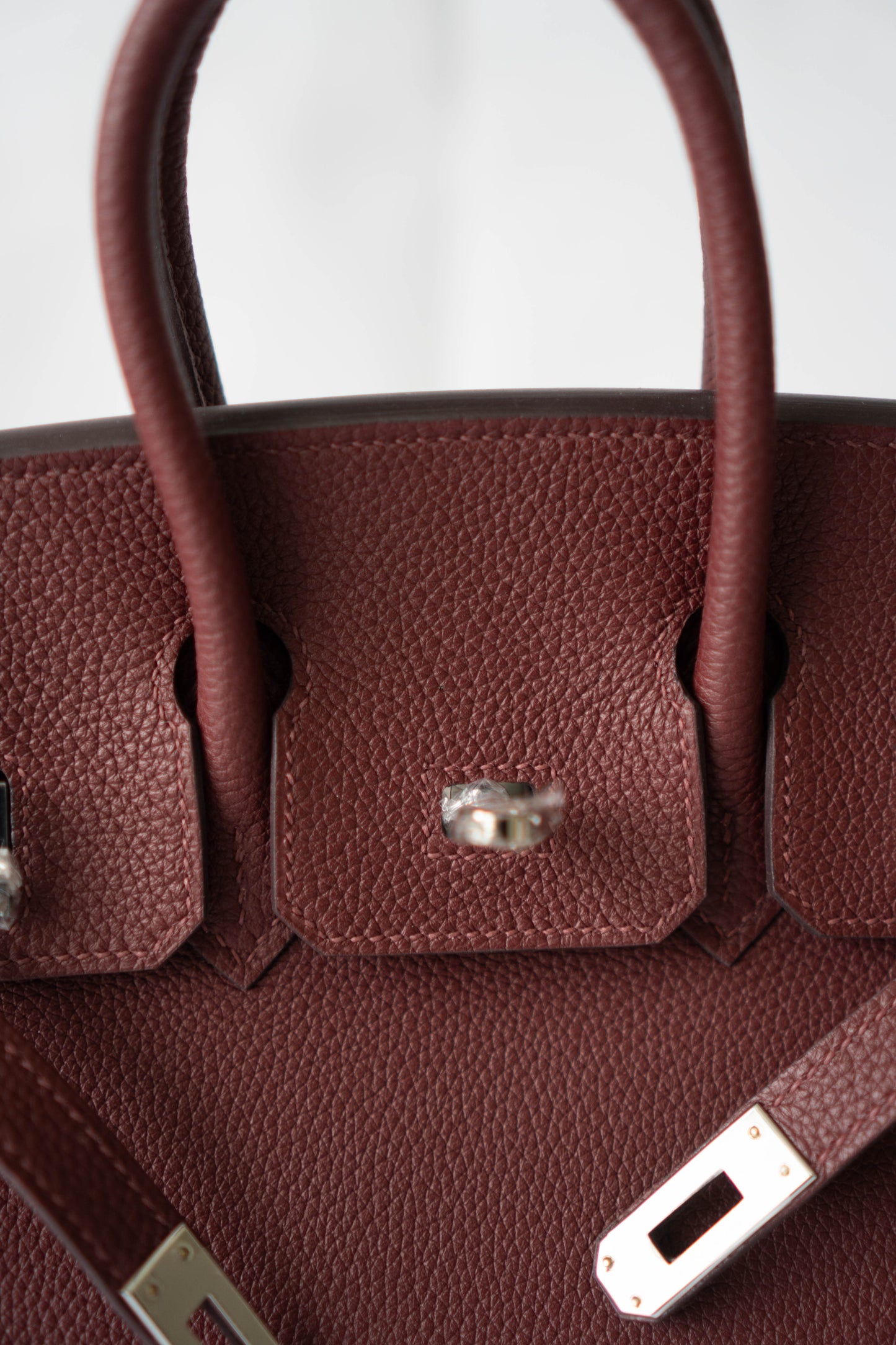 BK 25 – Rouge H Togo with Palladium Hardware