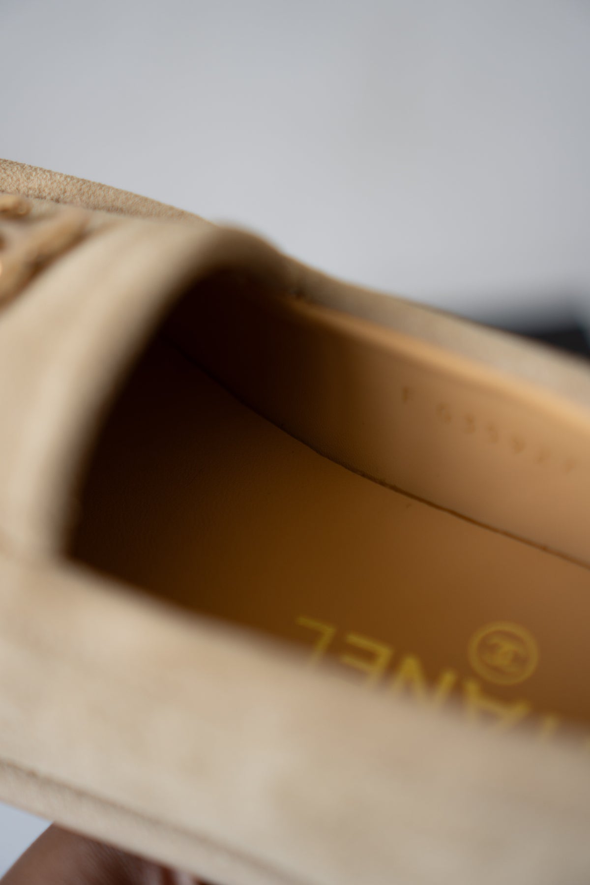 Suede Loafers – Beige Suede