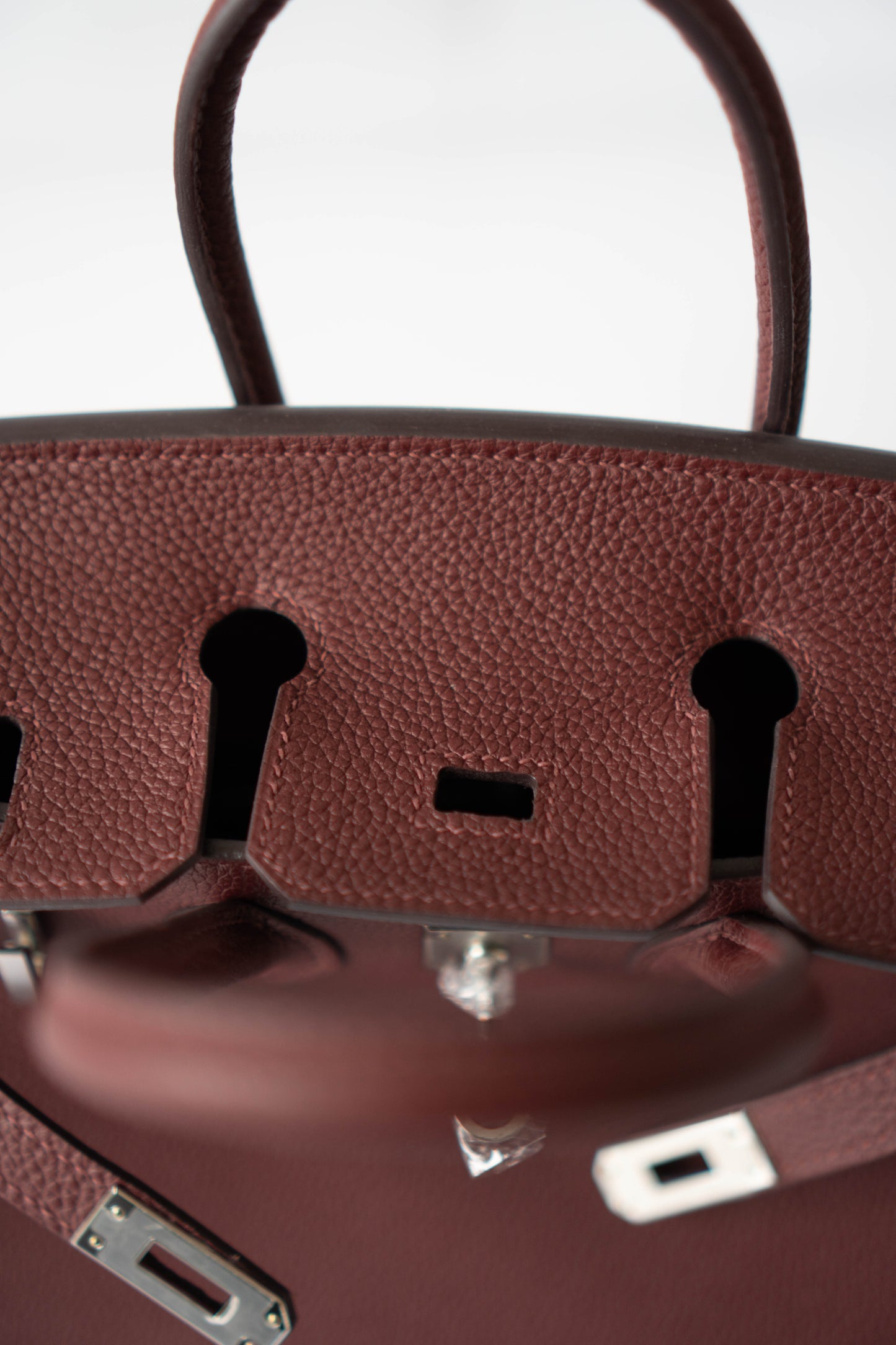 BK 25 – Rouge H Togo with Palladium Hardware