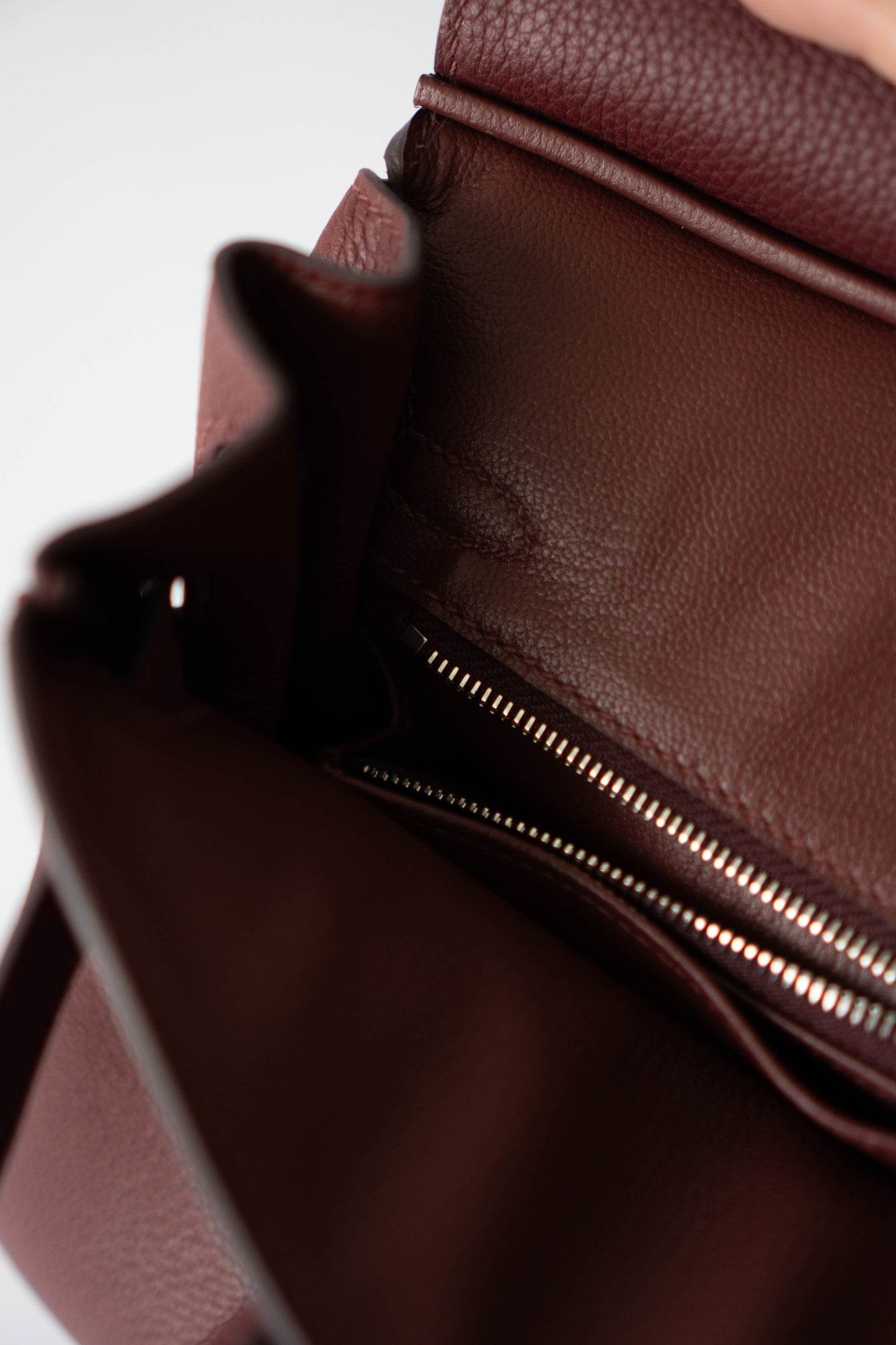 BK 25 – Rouge H Togo with Palladium Hardware