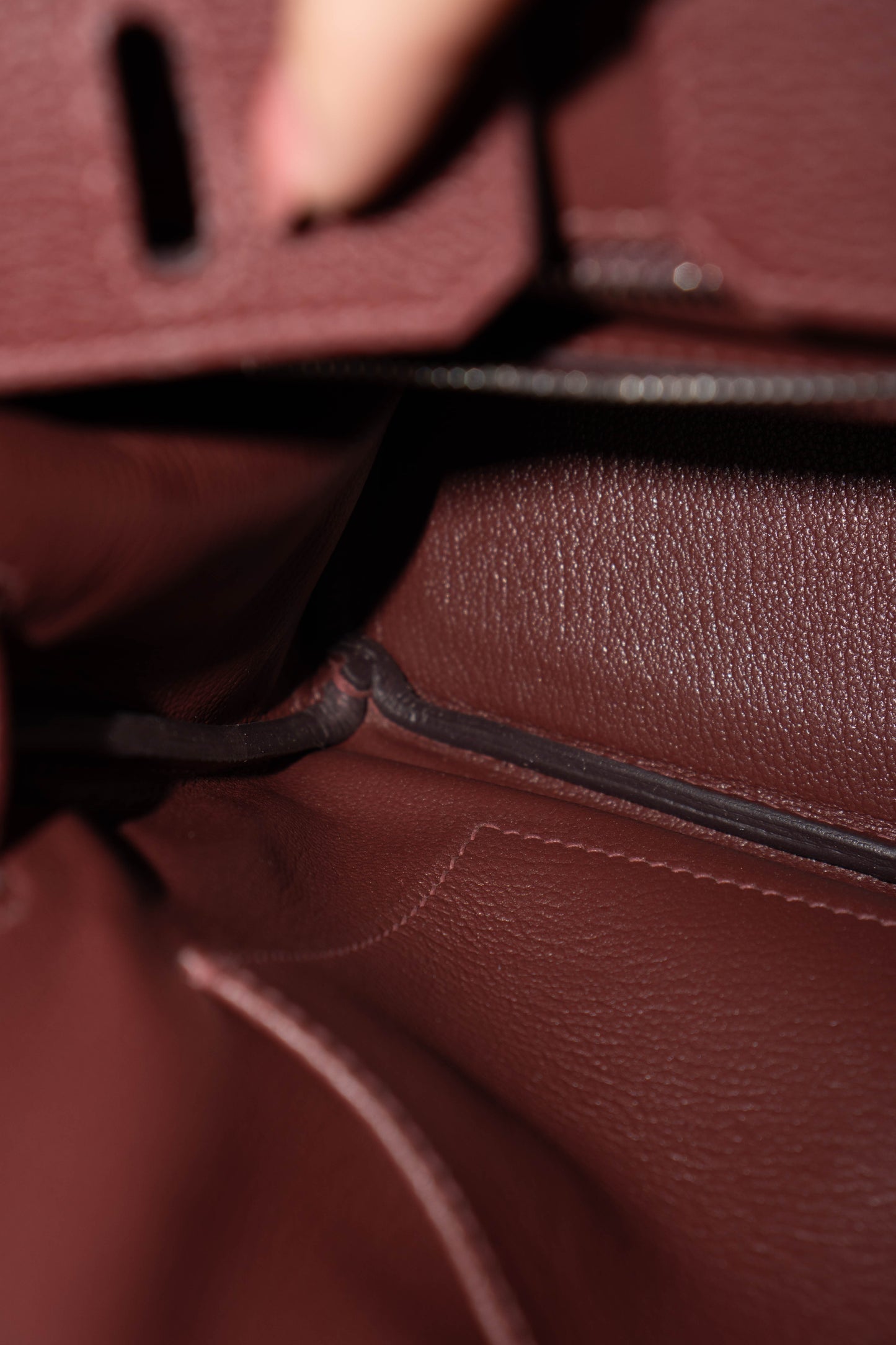 BK 25 – Rouge H Togo with Palladium Hardware