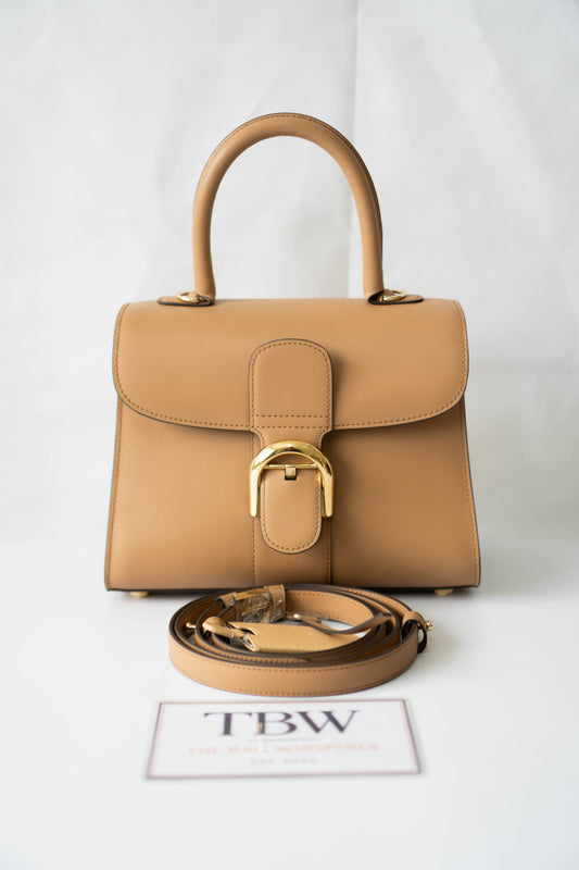 Brillant PM – Vison (warm taupe) Box Calf