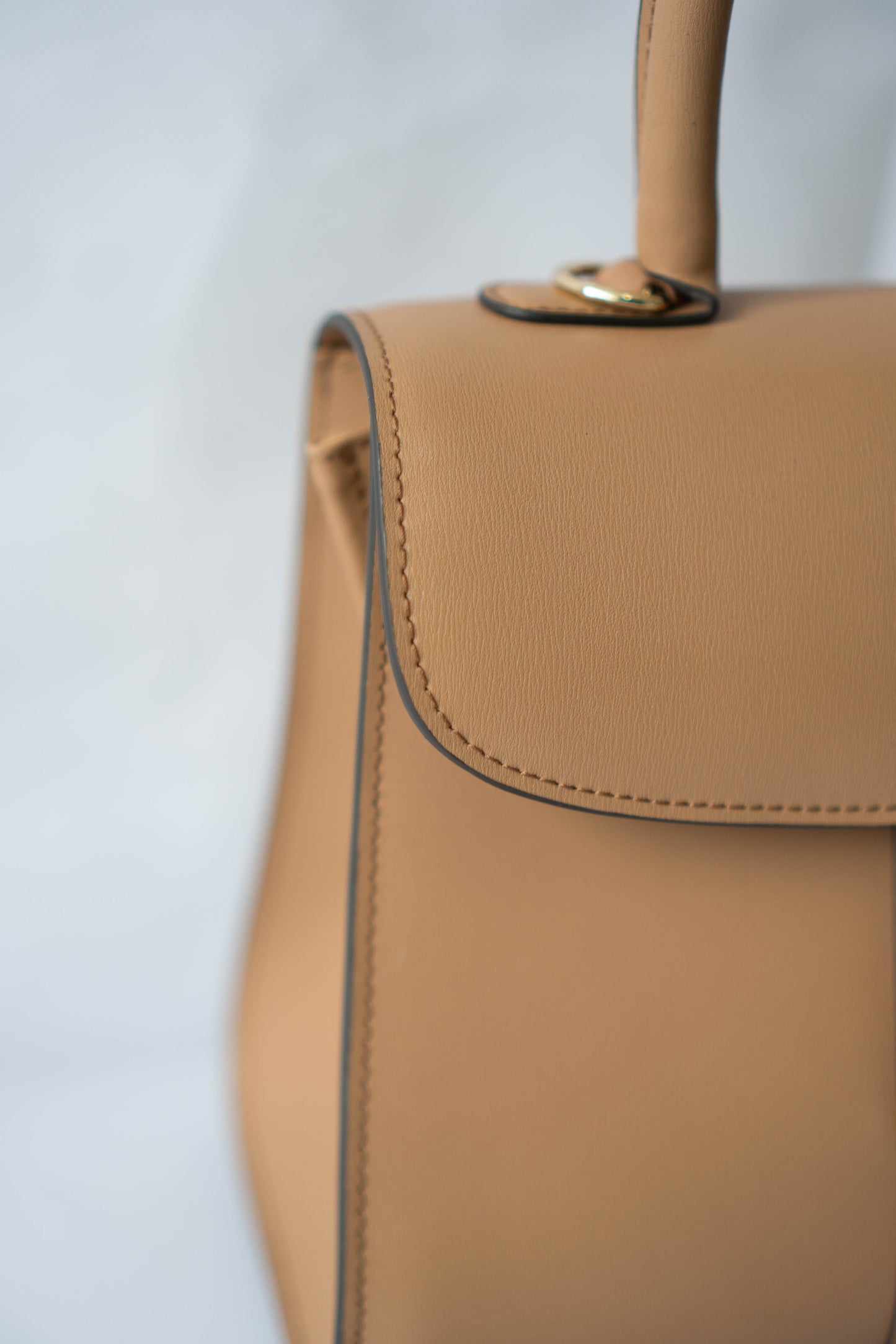 Brillant PM – Vison (warm taupe) Box Calf