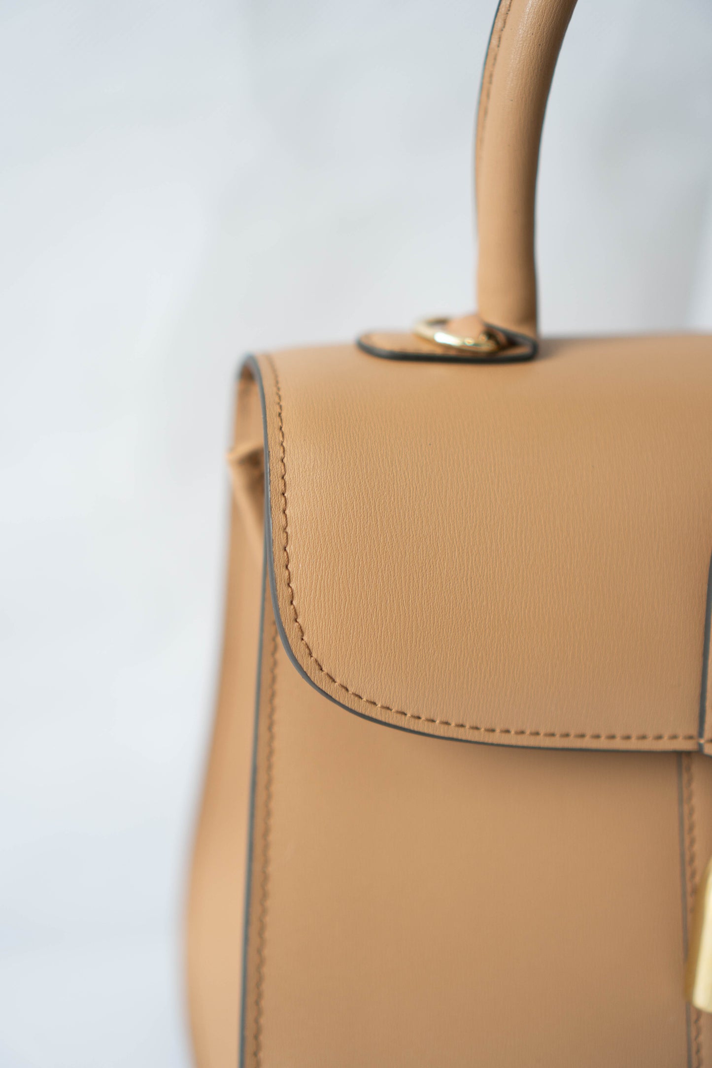 Brillant PM – Vison (warm taupe) Box Calf
