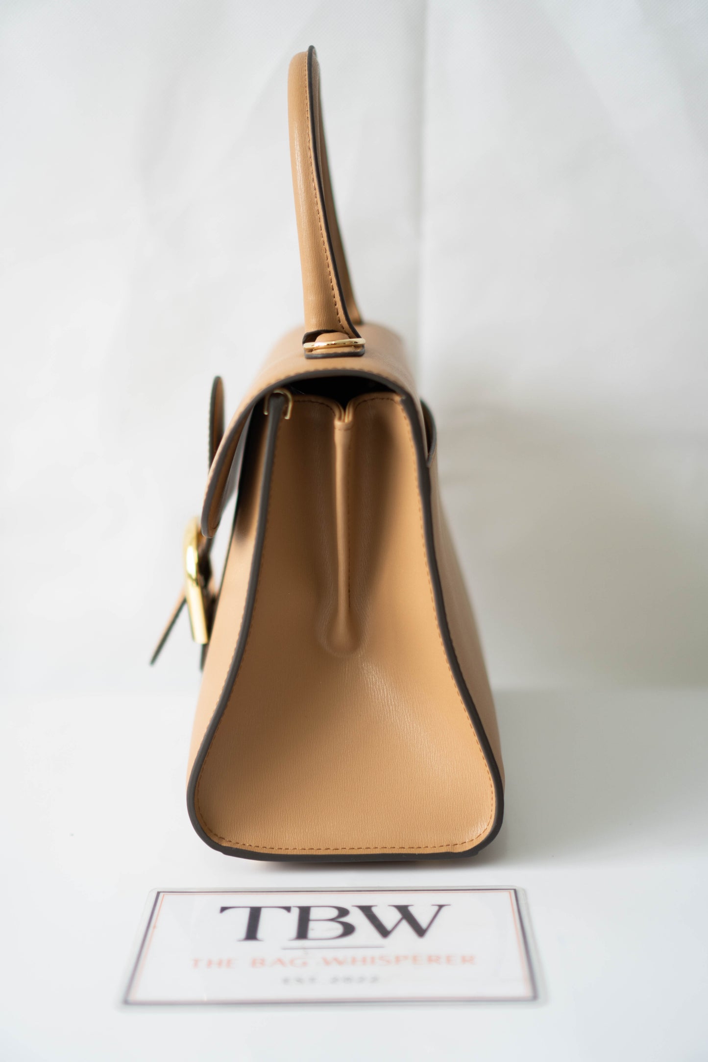 Brillant PM – Vison (warm taupe) Box Calf