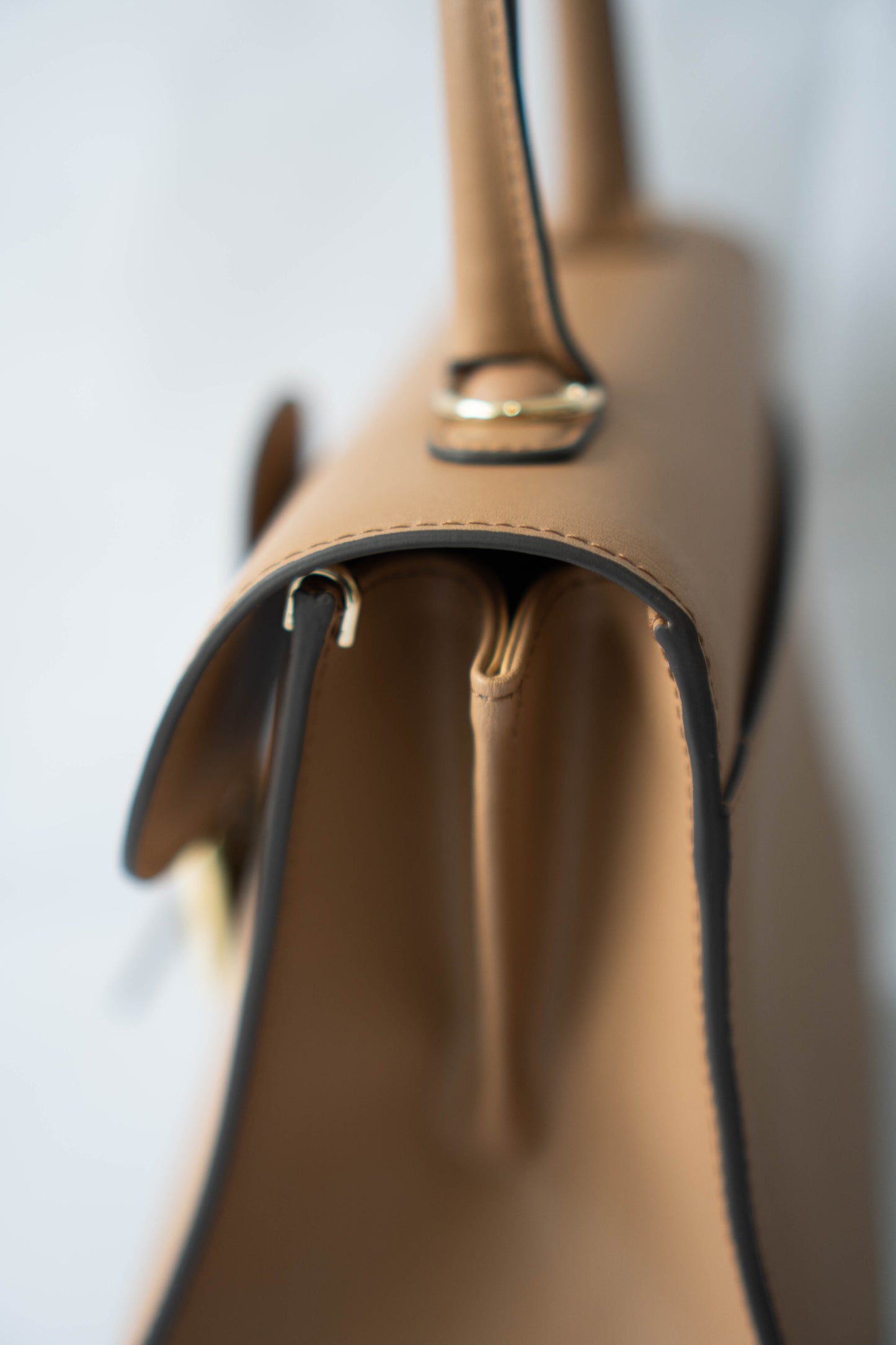 Brillant PM – Vison (warm taupe) Box Calf
