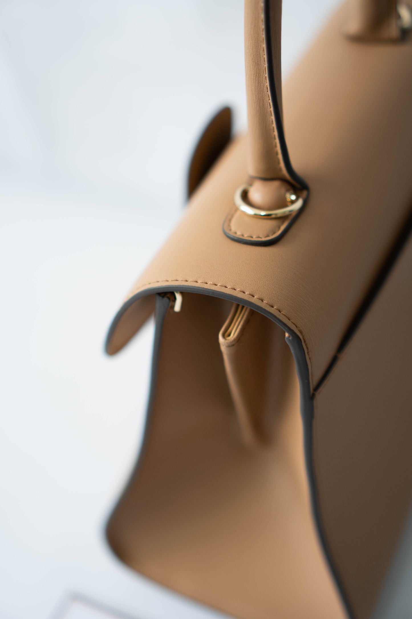 Brillant PM – Vison (warm taupe) Box Calf