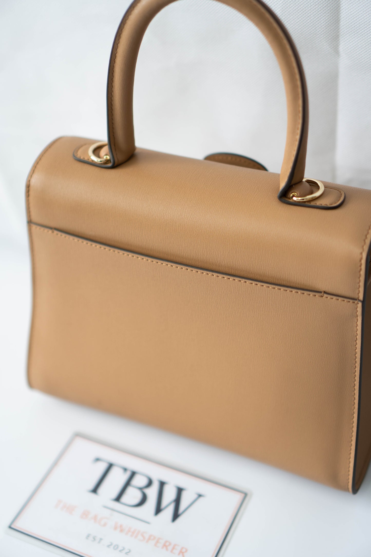 Brillant PM – Vison (warm taupe) Box Calf