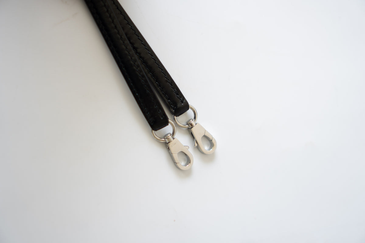 Mini KL II – Black Box Calfskin with Palladium Hardware