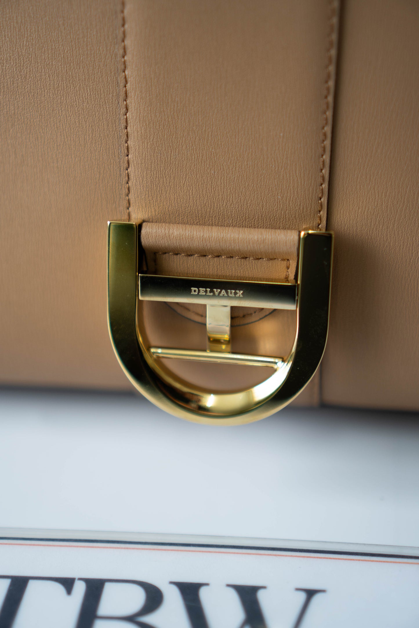 Brillant PM – Vison (warm taupe) Box Calf