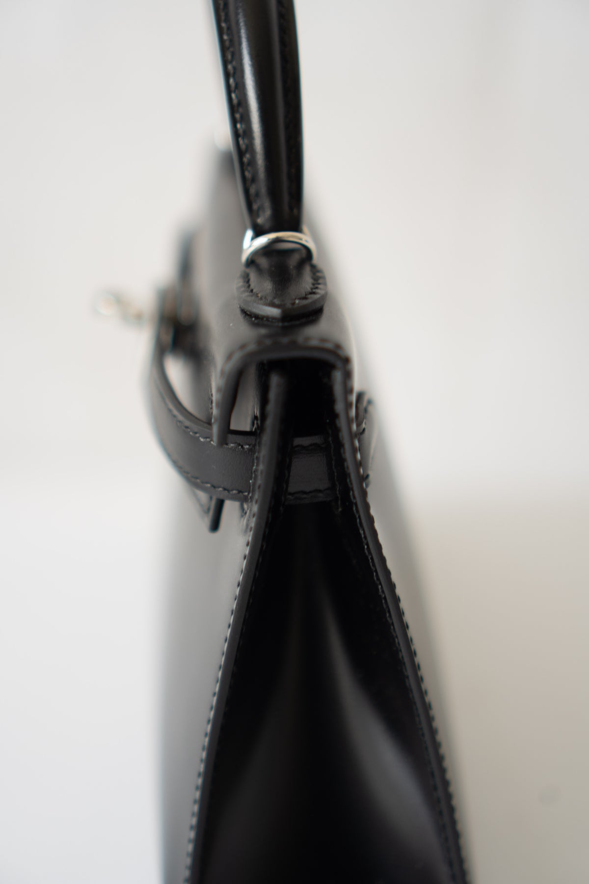 Mini KL II – Black Box Calfskin with Palladium Hardware