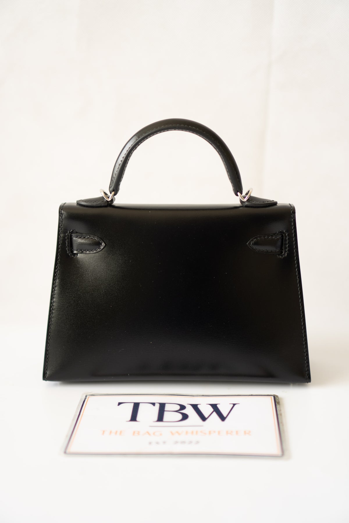 Mini KL II – Black Box Calfskin with Palladium Hardware