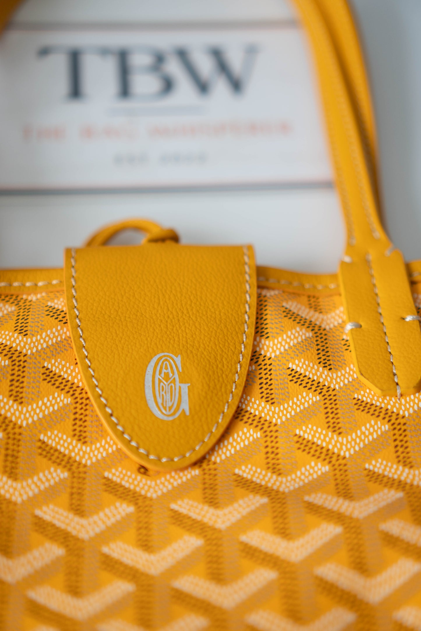 Mini Anjou – Yellow Goyrdine Canvas
