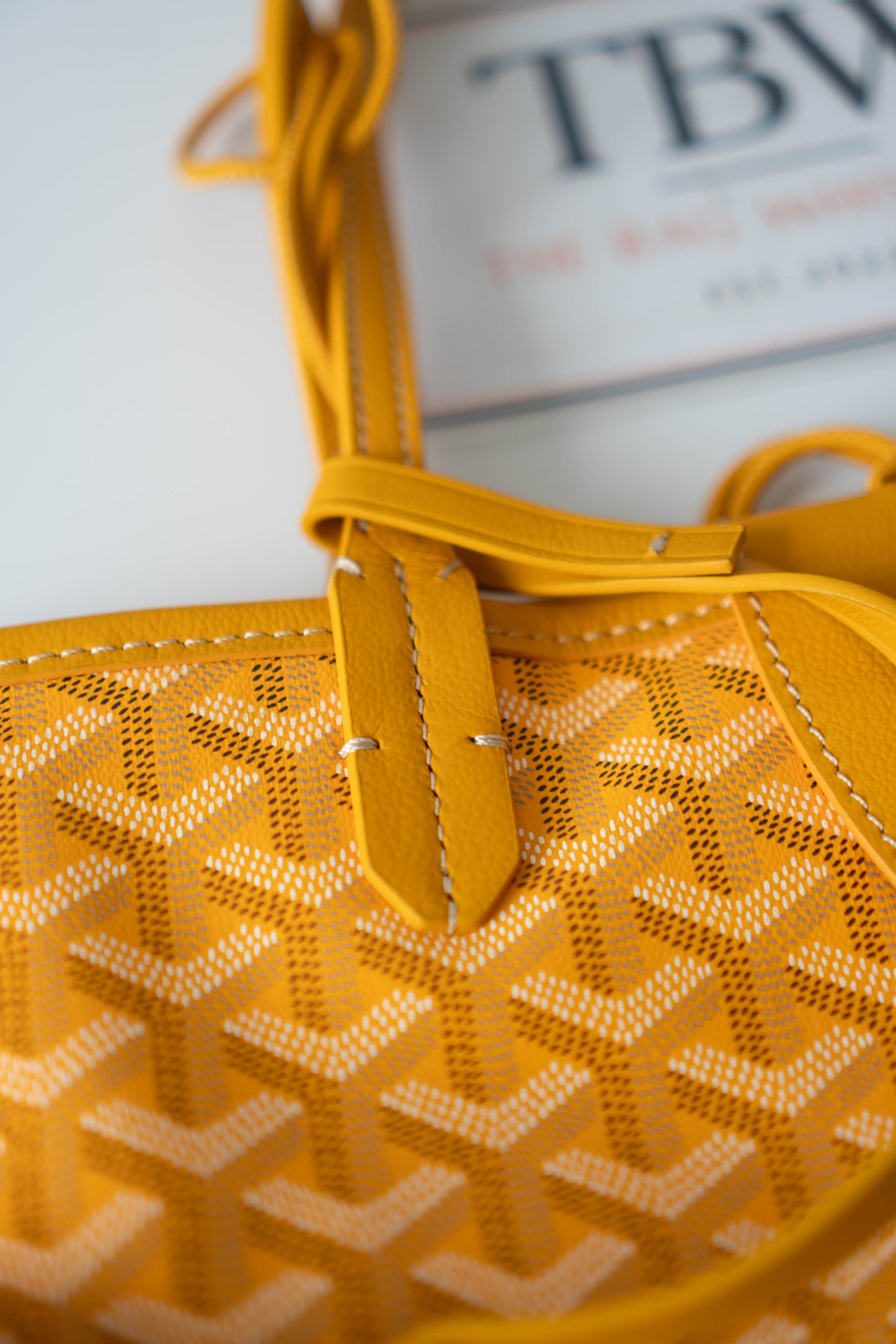 Mini Anjou – Yellow Goyrdine Canvas