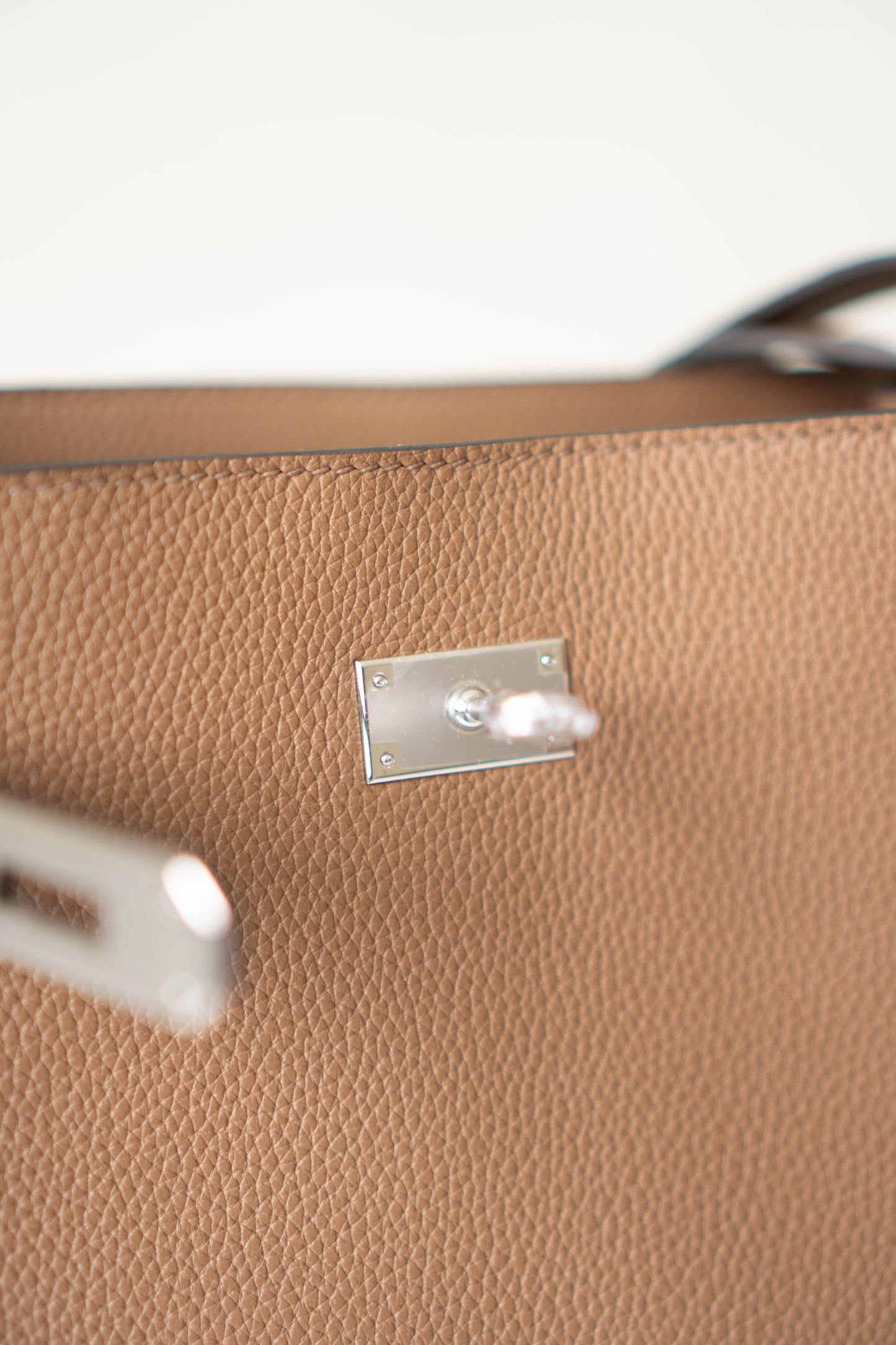 So KL 22 in Alezan Clemence Calfskin with Palladium Hardware