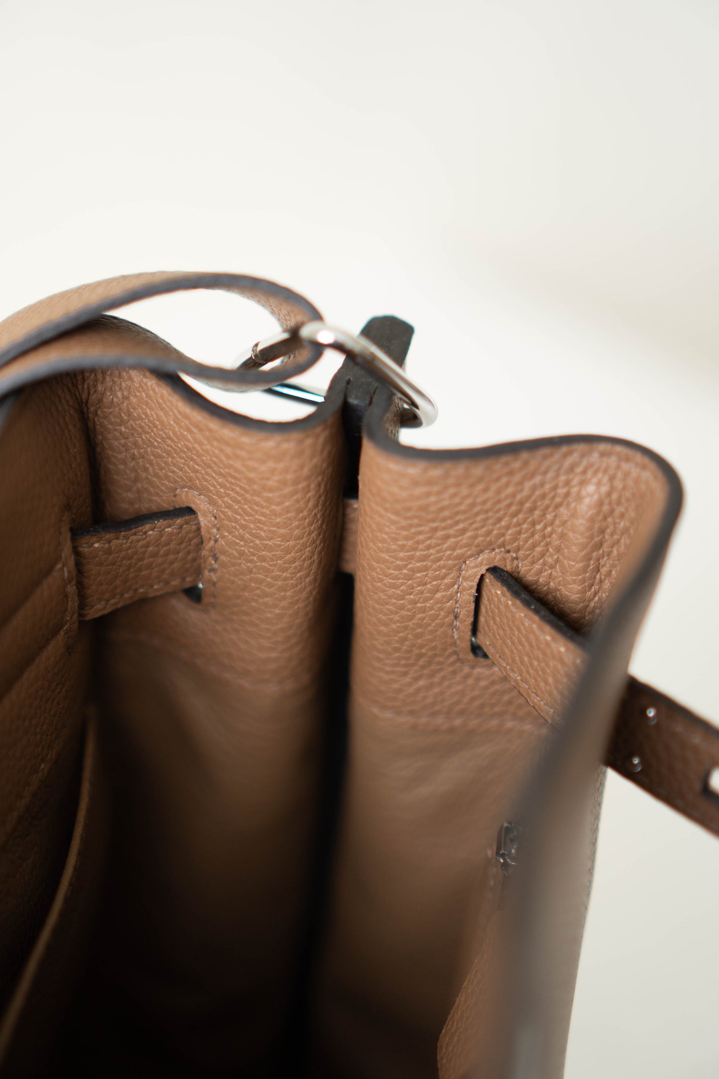 So KL 22 in Alezan Clemence Calfskin with Palladium Hardware