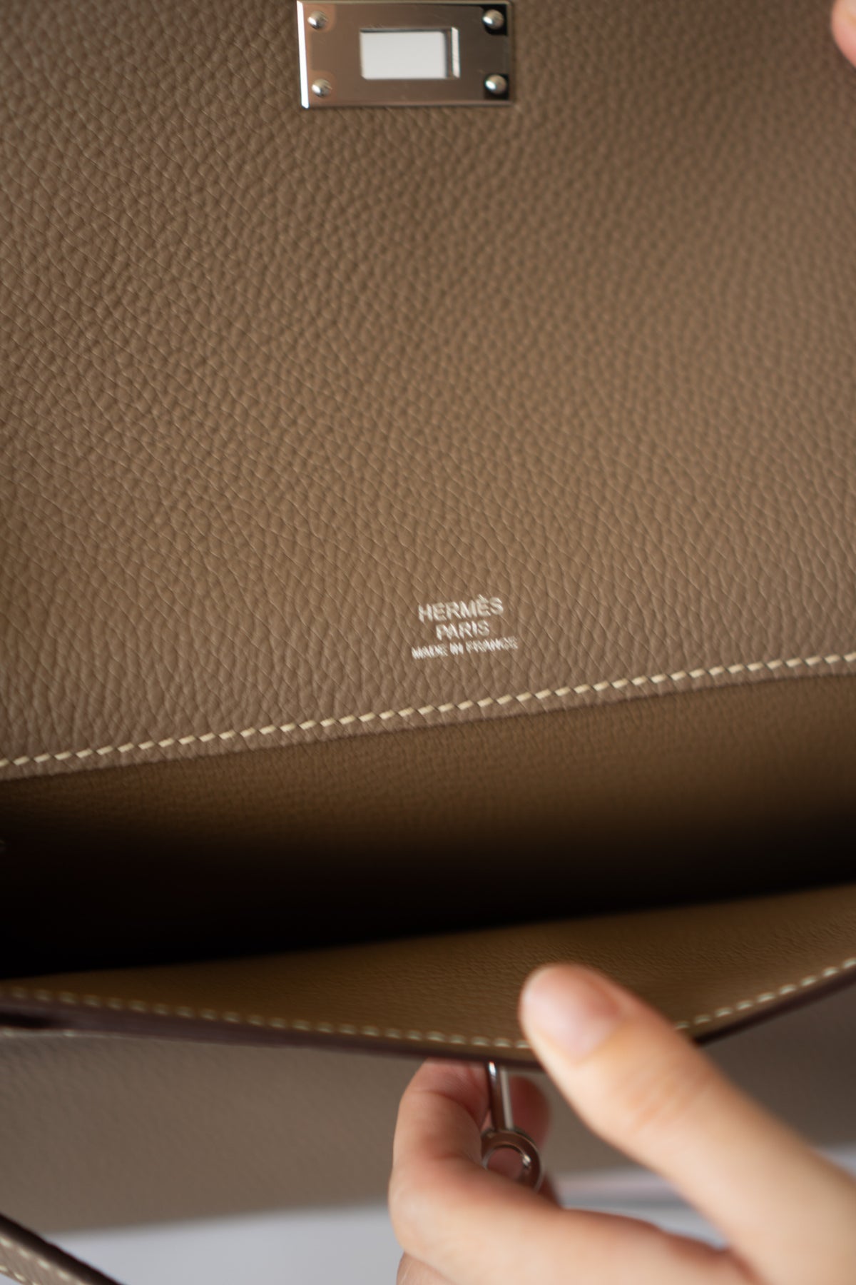 KL Danse – Etoupe Togo Leather with Palladium Hardware
