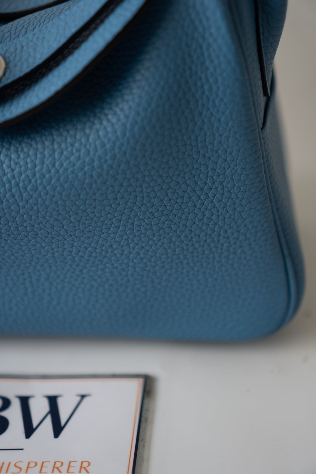 Lind 26 – Blue Paradis Clemence Leather with Palladium Hardware