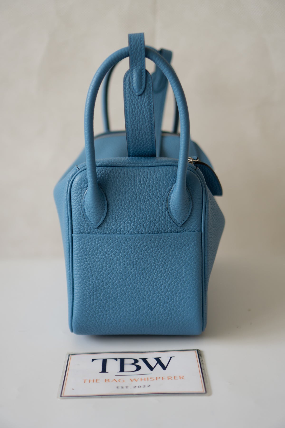 Lind 26 – Blue Paradis Clemence Leather with Palladium Hardware