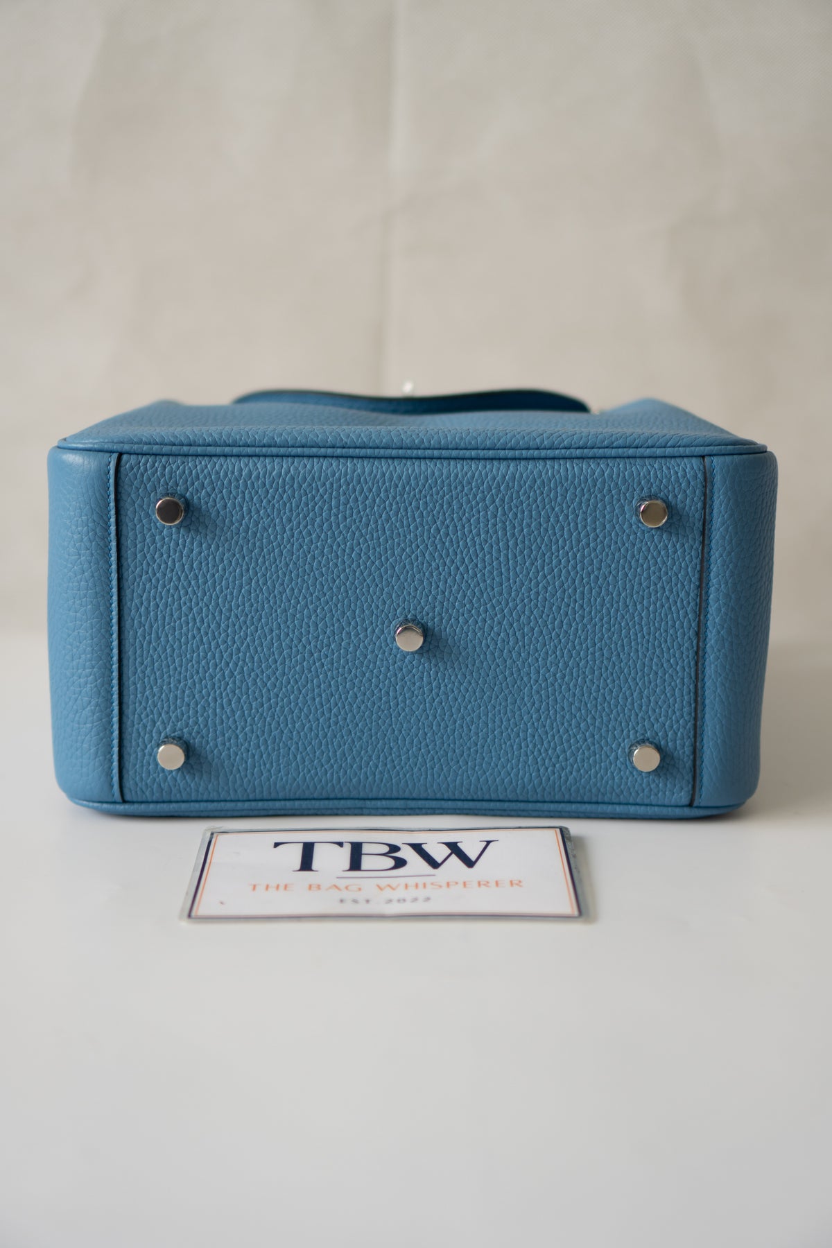 Lind 26 – Blue Paradis Clemence Leather with Palladium Hardware