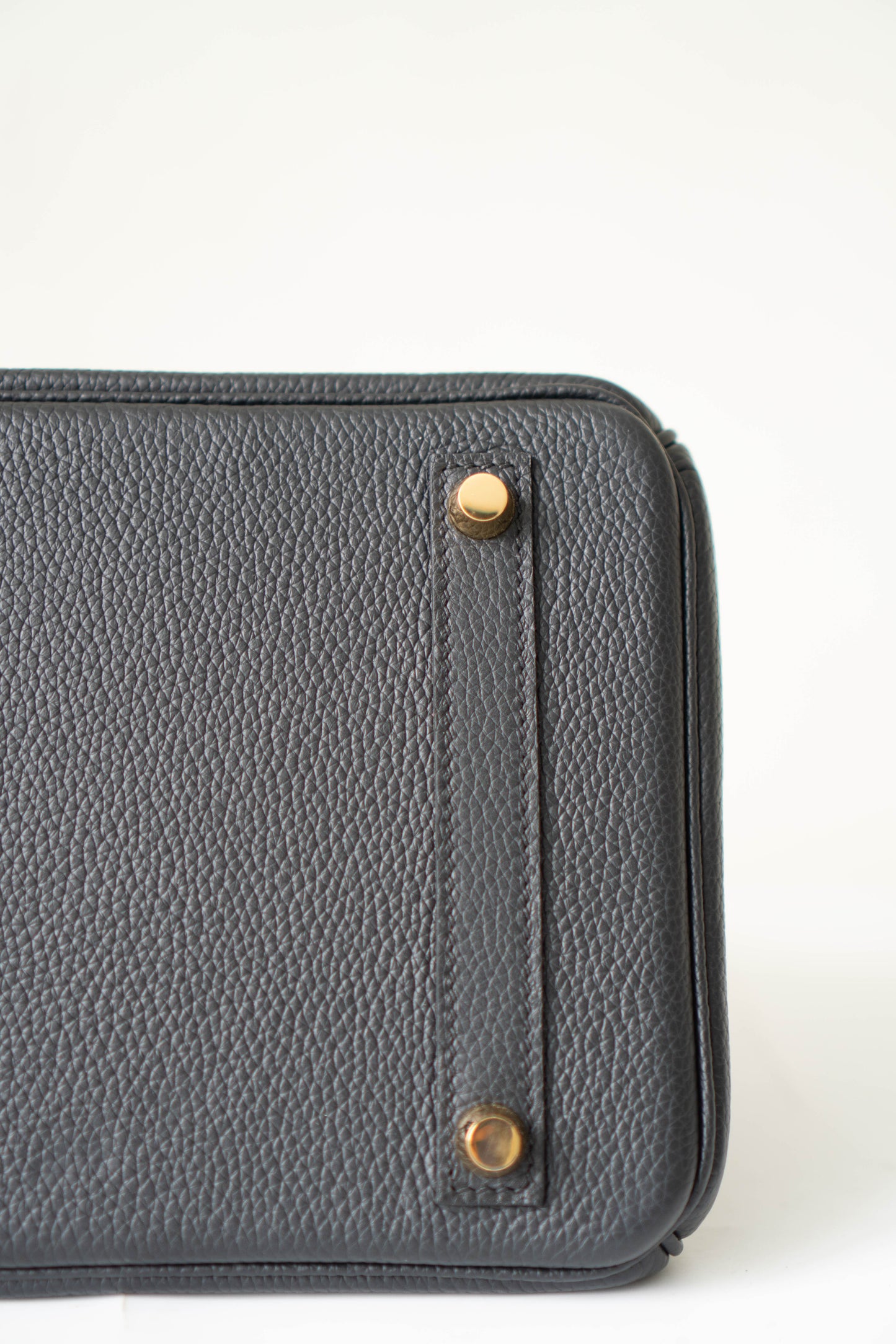BK 30 – Black Togo Leather with Gold Hardware