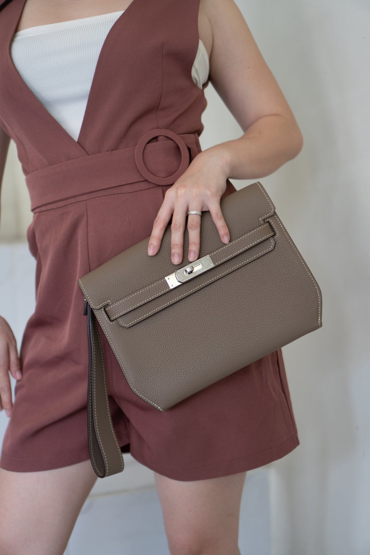 KL Danse – Etoupe Togo Leather with Palladium Hardware