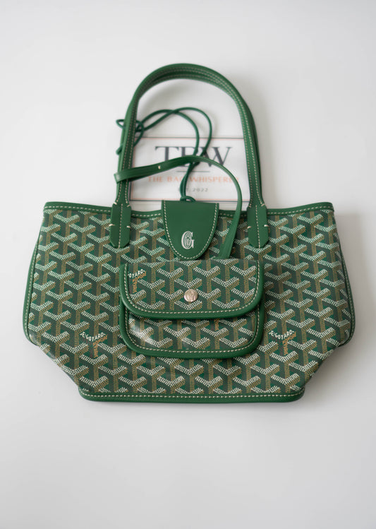 Mini Anjou – Green Goyrdine Canvas