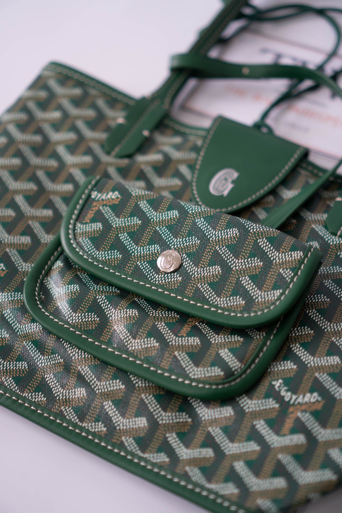 Mini Anjou – Green Goyrdine Canvas