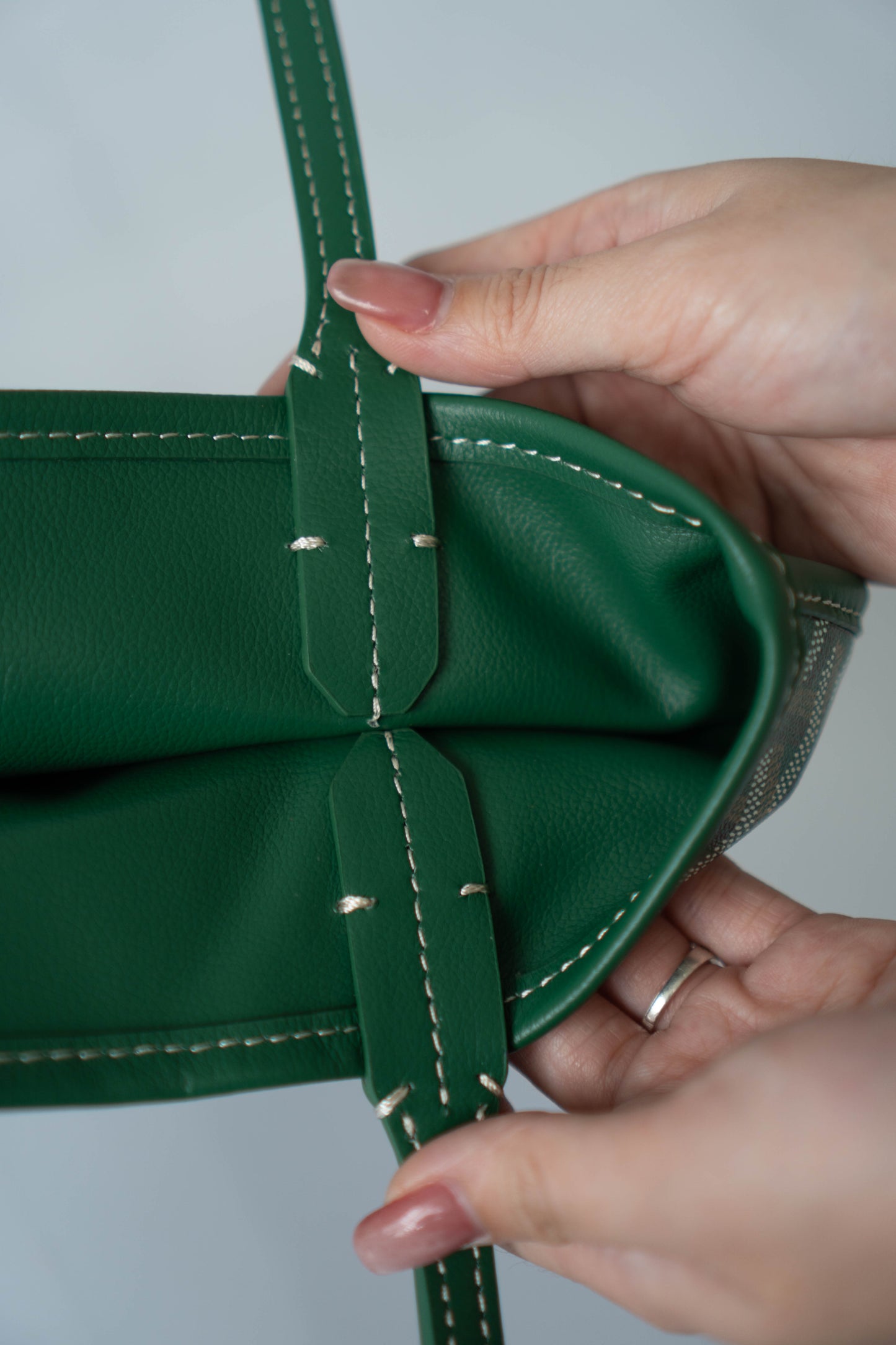 Mini Anjou – Green Goyrdine Canvas