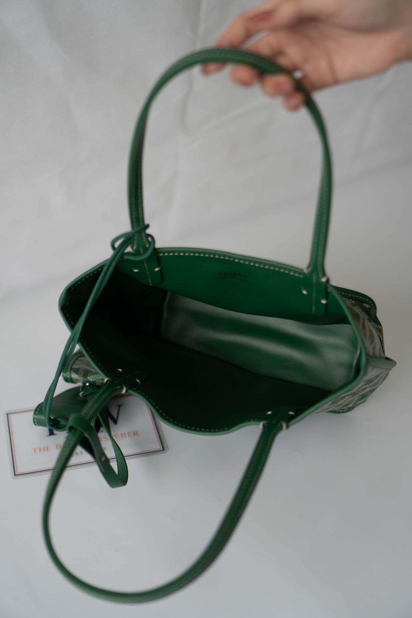 Mini Anjou – Green Goyrdine Canvas