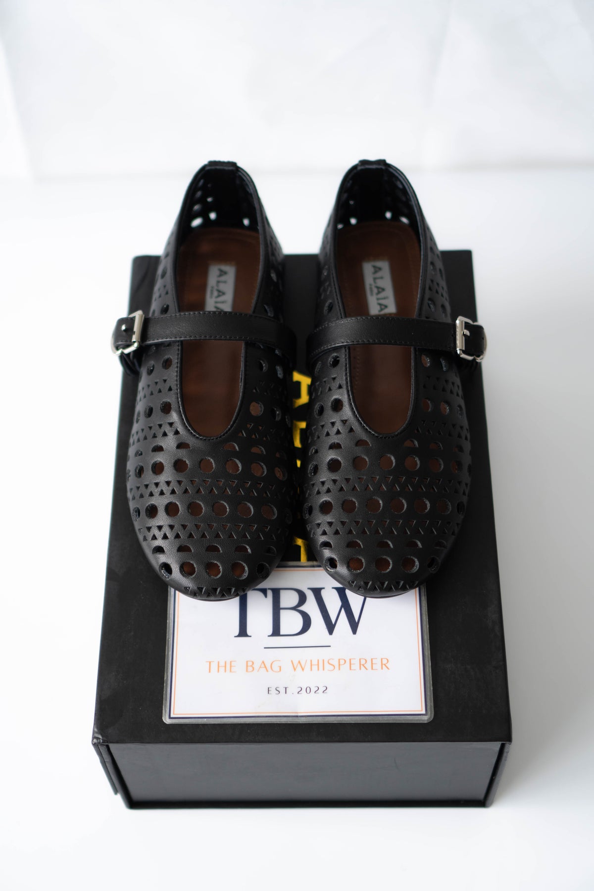Mary Jane Flats – Black