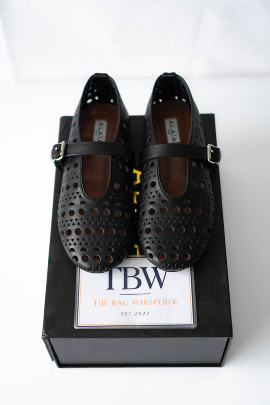 Mary Jane Flats – Black
