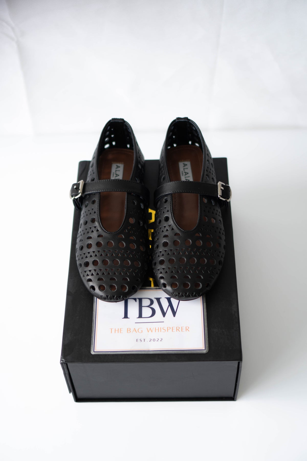 Mary Jane Flats – Black