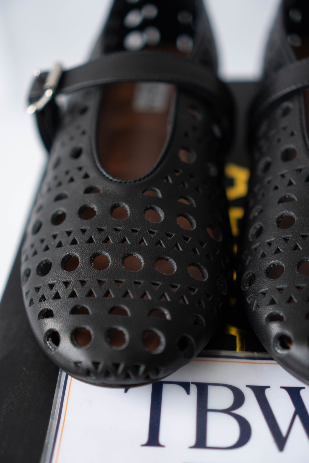 Mary Jane Flats – Black