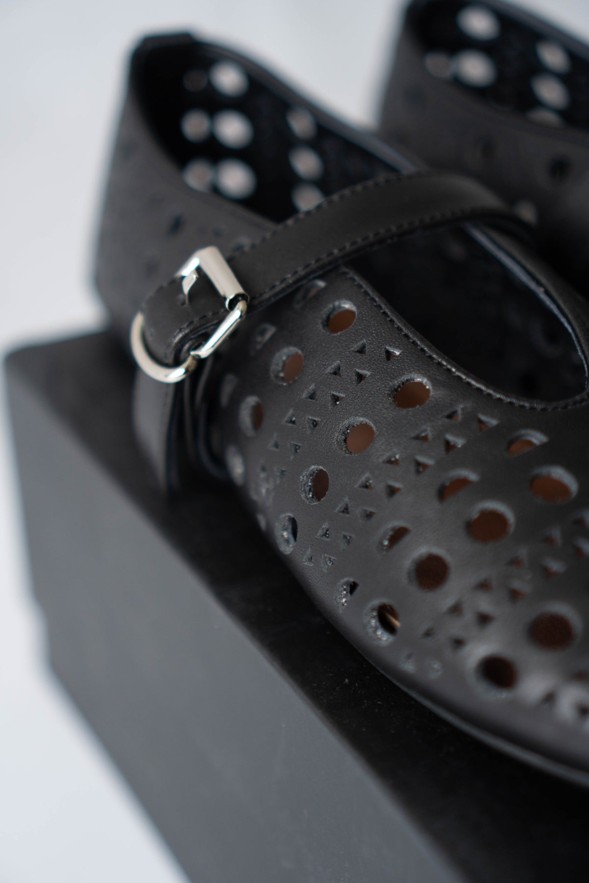 Mary Jane Flats – Black