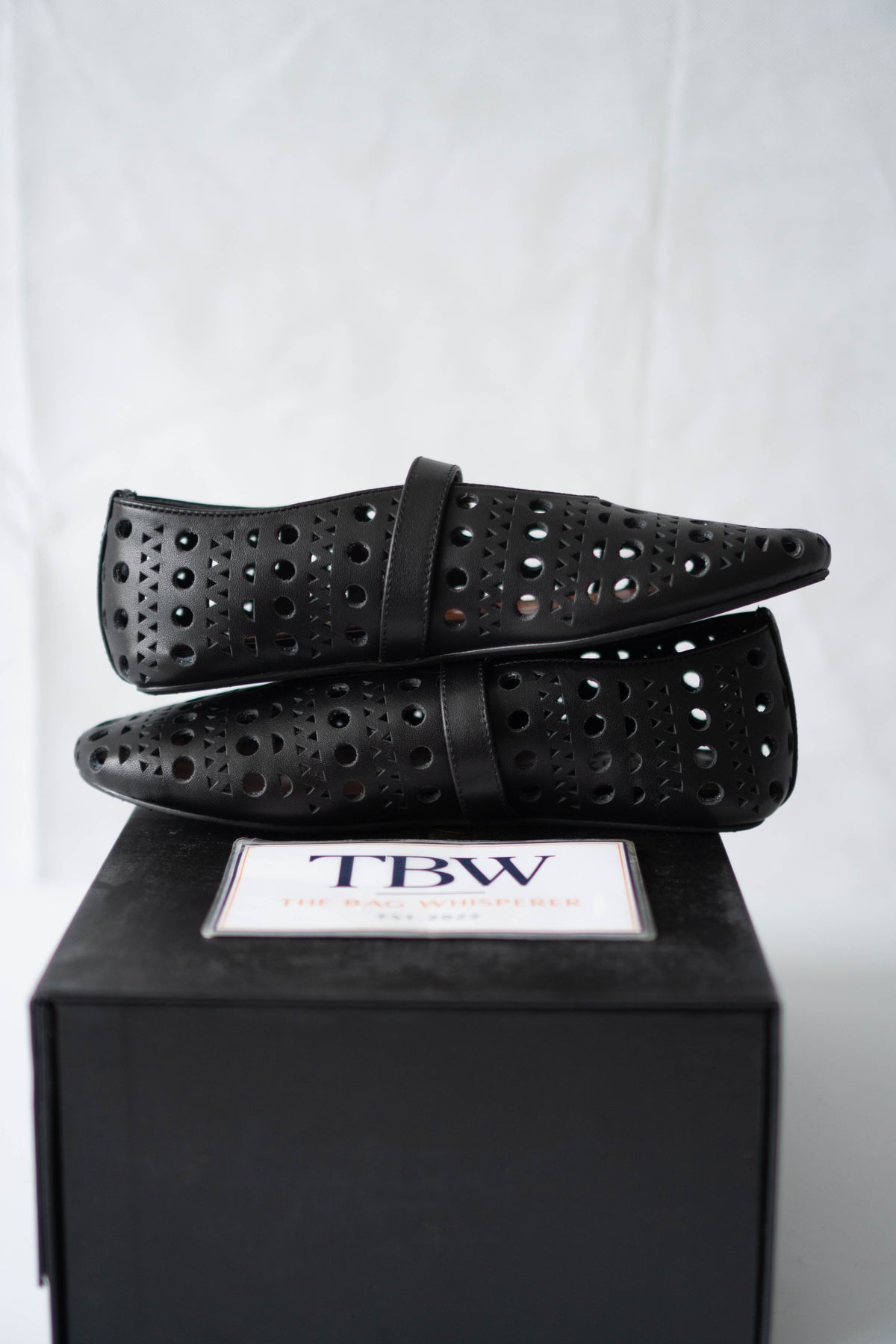 Mary Jane Flats – Black