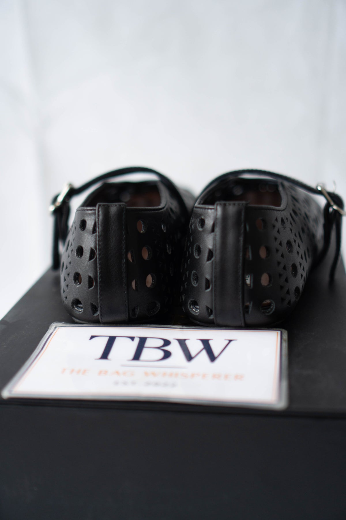 Mary Jane Flats – Black