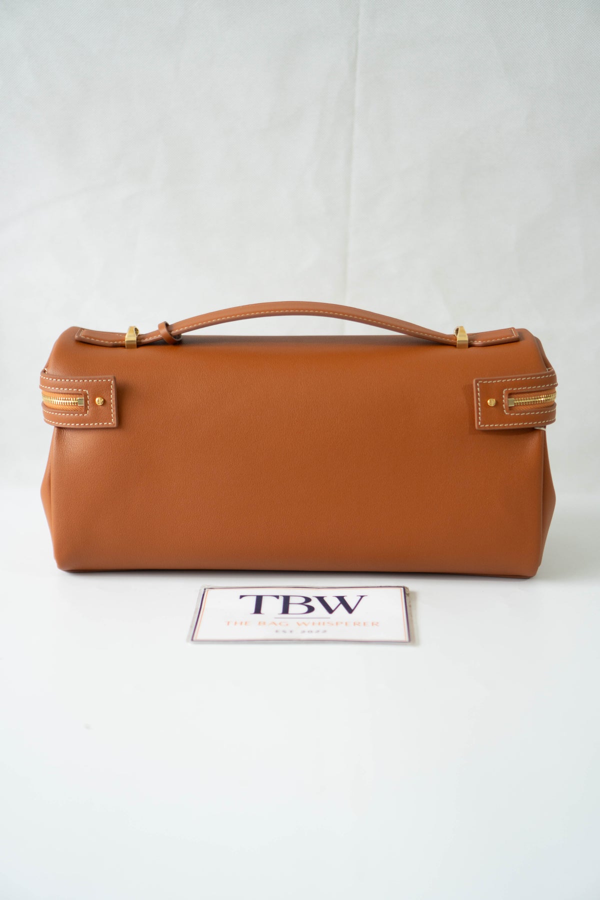 Extra Pocket L27 Pouch – Warm Tan Calfskin