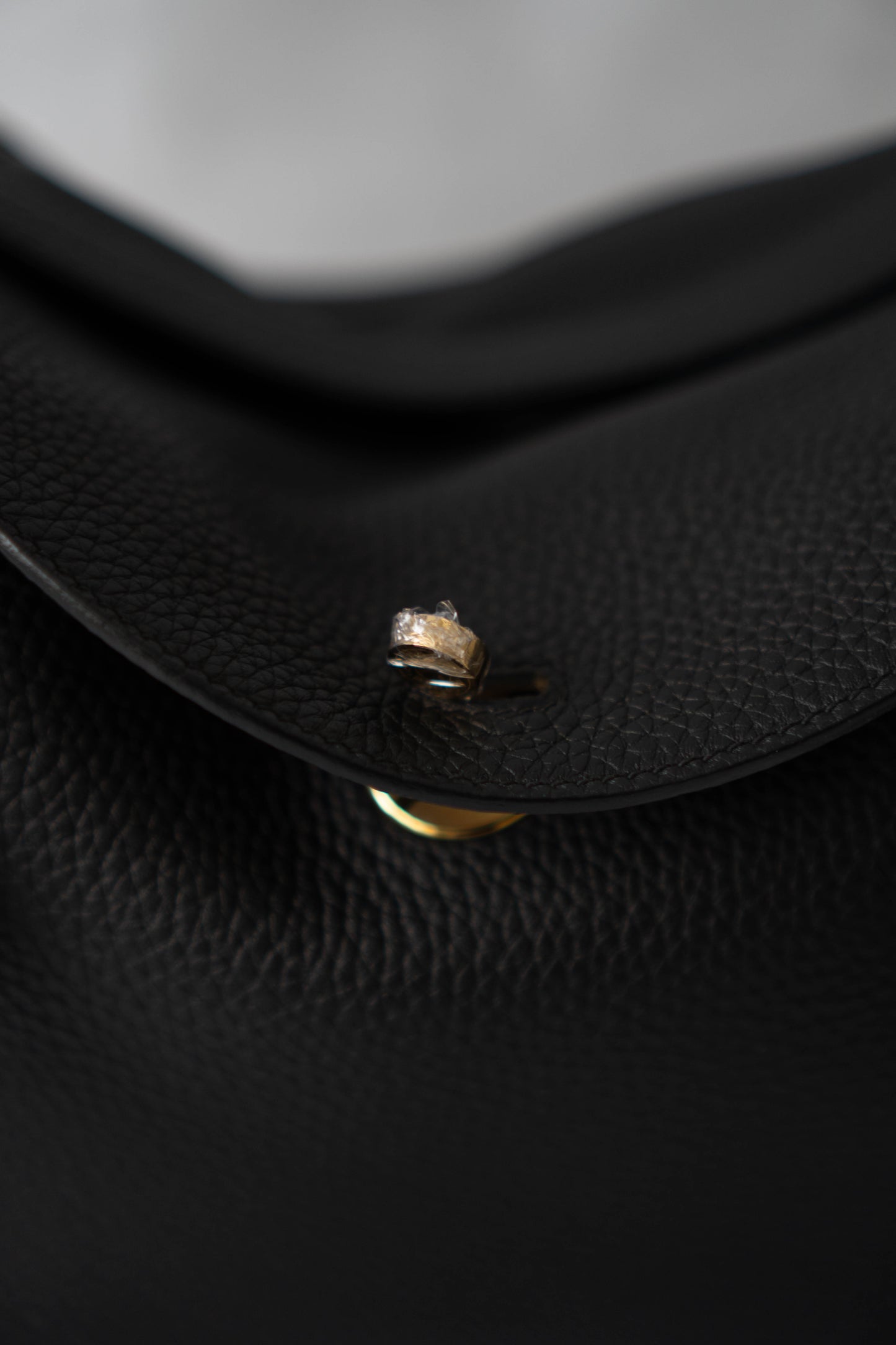 Lind 26 – Noir Clemence with Gold Hardware
