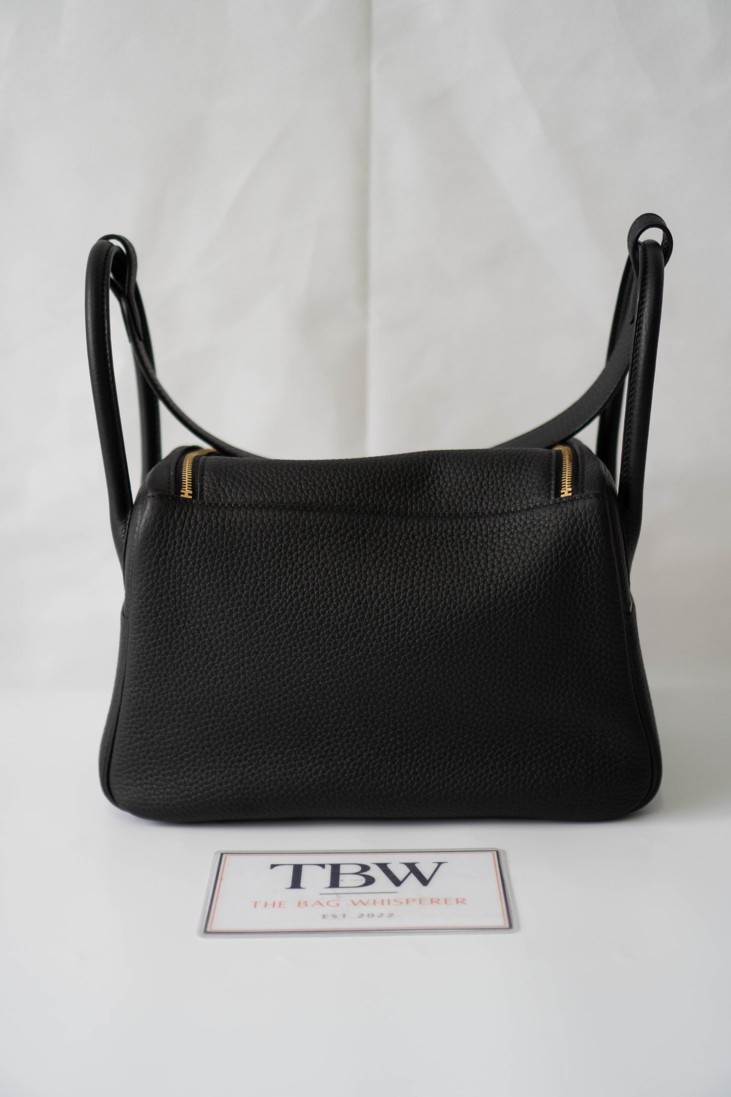 Lind 26 – Noir Clemence with Gold Hardware