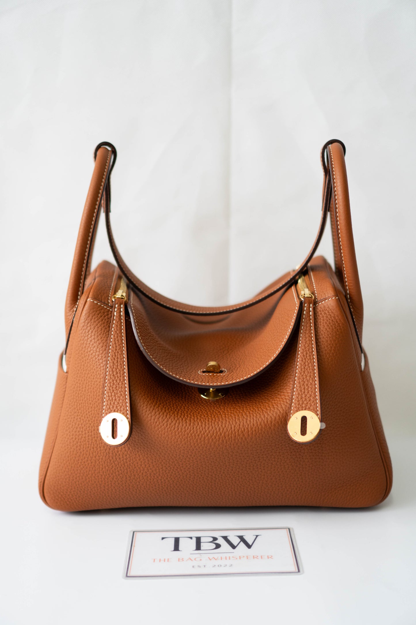 Lind Bag 30 – Gold Clemence with Gold Hardware