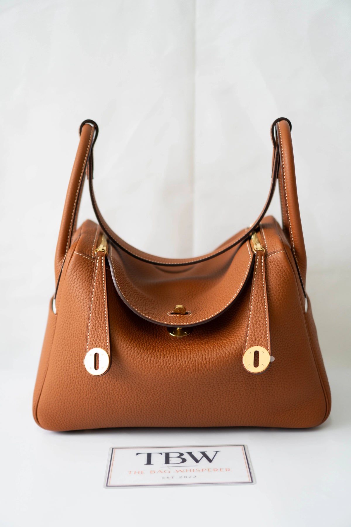 Lind Bag 30 – Gold Clemence with Gold Hardware
