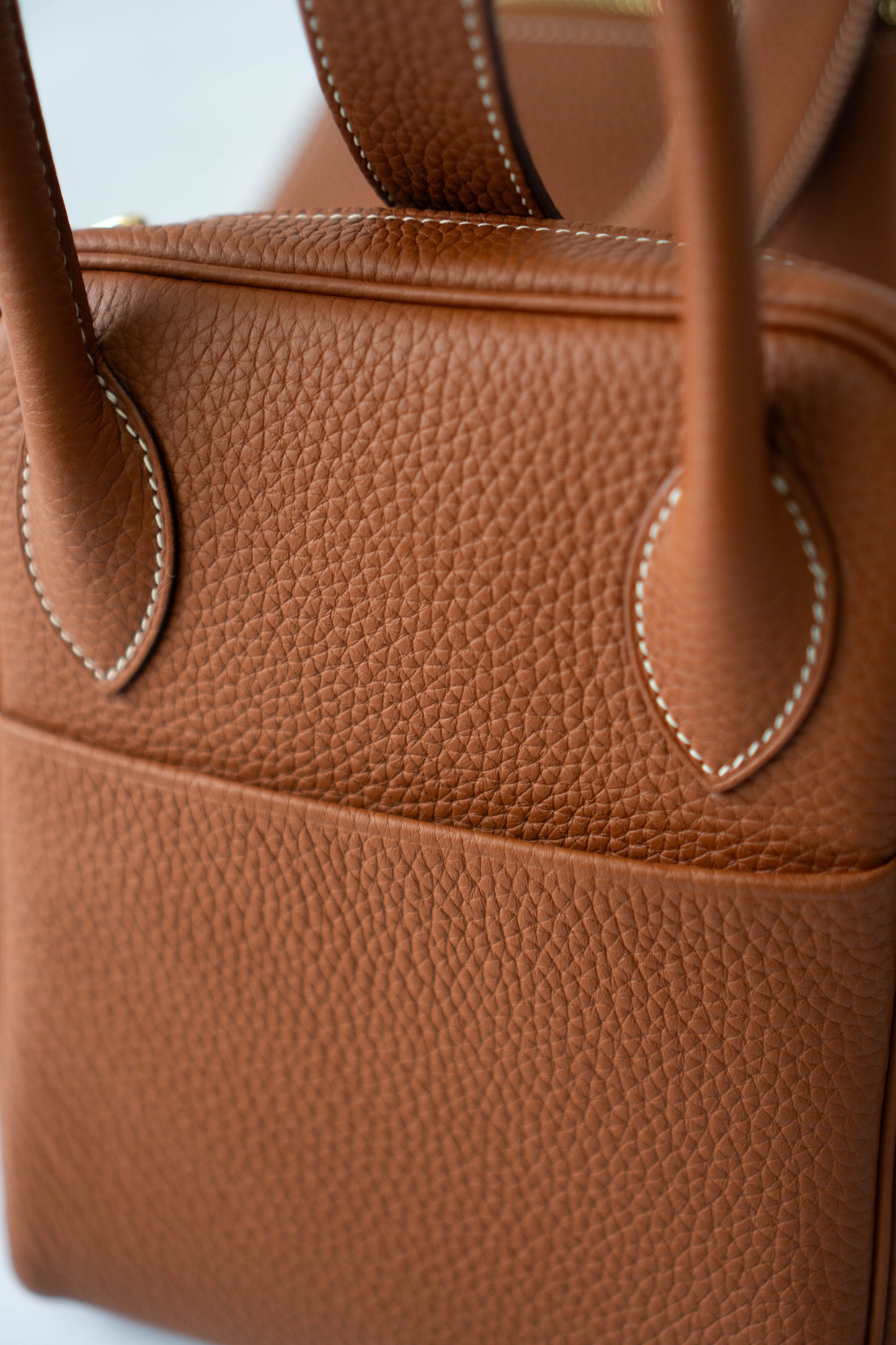 Lind Bag 30 – Gold Clemence with Gold Hardware