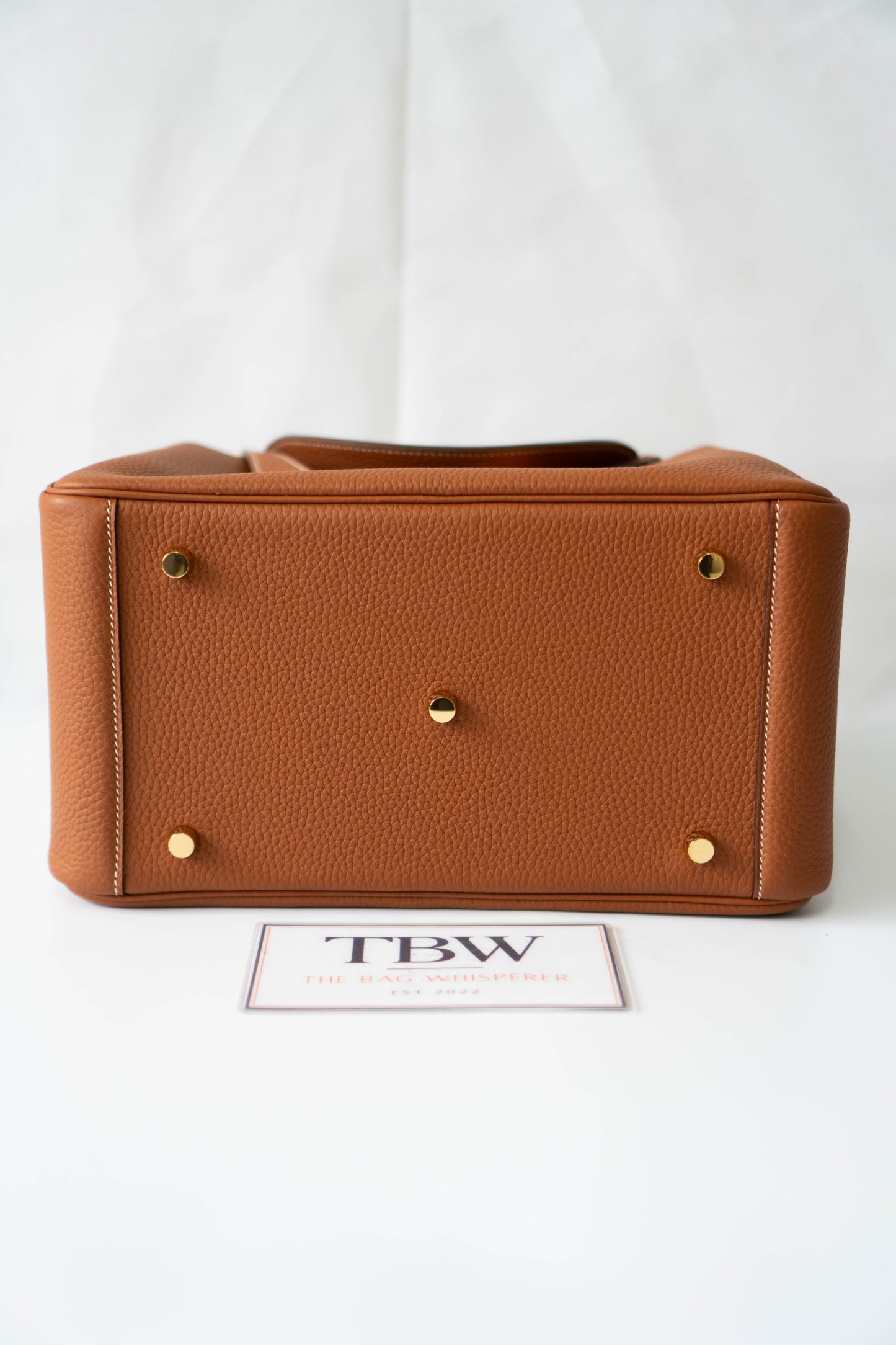 Lind Bag 30 – Gold Clemence with Gold Hardware